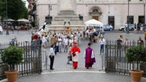 Oslavy v bazilice Panny Marie Sněžné „na znamení Boží blízkosti“