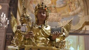 Kardinál Parolin: Jako sv. Agáta i my jsme povoláni vytrvat v Pánu